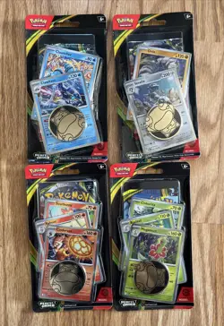 Pokemon TCG Mega Evolution Perfect Order Booster Pack Promo Card FULL Art Set 4x - Image 1