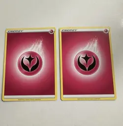 NEW Pokemon Card TWO Fairy Energy Pink NM - Image 1