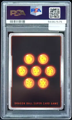 SSB Gogeta Technique Unchained PSA 10 Dragon Ball S Card - Image 3