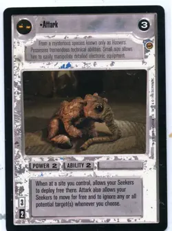 Star Wars CCG Jabbas Palace Rare's, Cards Are Nr-Mint. Drop Down Box Sale. - Image 5