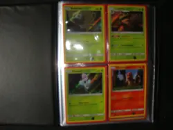 Detective Pikachu COMPLETE 18 Card Holo Set Binder Psa 9 Charizard red sleeves - Image 2