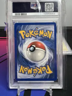 Pokemon 2005 EX Unseen Forces Gold Star #113 Entei Holo PSA 4 - Image 2