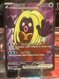 Pokemon TCG Jynx EX 191/165 Full Art Ultra Rare Scarlet & Violet 151 NM - Image 1