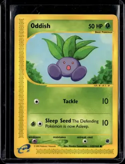 Oddish - 122/165 / Expedition Base Set 2002 (MP) / Pokemon TCG - Image 1