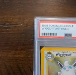 1999 Pokemon TCG Jungle Wigglytuff Holo #16/64 PSA 7 Near Mint - Image 2