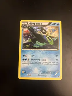 Pokemon TCG Card 2013 Legendary Treasures Empoleon 35/113 Non-Holo - Image 1