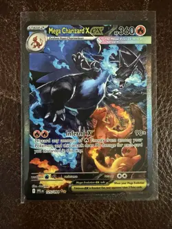 Pokemon TCG Mega Charizard X Ex SIR 125/094 Phantasmal Flames READ DESCRIPTION - Image 1