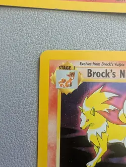 Pokemon Brock's Ninetales Gym Challenge Holo Rare 3/132 2000 Stage 1 70 HP WOTC - Image 3