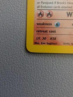 Pokemon Brock's Ninetales Gym Challenge Holo Rare 3/132 2000 Stage 1 70 HP WOTC - Image 5
