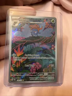 Gloom 198/197 Illustration Rare Pokemon TCG SV03: Obsidian Flames 198/197 NM - Image 1