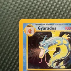 Pokemon Vintage Holo Gyarados 6/102 Base Set WoTC 1999 - Image 2