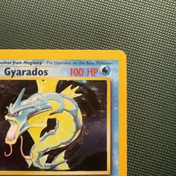 Pokemon Vintage Holo Gyarados 6/102 Base Set WoTC 1999 - Image 3