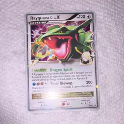 Pokemon Rayquaza C LV.X Promo Holo DP47 Level-Up 120 HP Nintendo 2009 English - Image 1