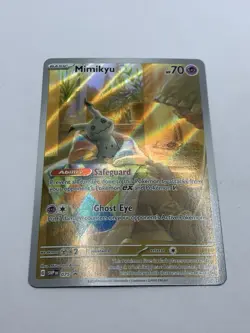 Mimikyu SVP 075 - Paldean Fates ETB Black Star Promo - Pokemon - Image 2