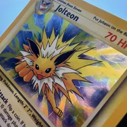 Jolteon 4/64 Holo Rare Pokemon 1999 Jungle - MP_ - Image 5