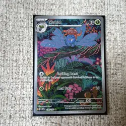 Pokemon Gloom Illustration Rare Full Art Holo SV03: Obsidian Flames 198/197 - Image 1