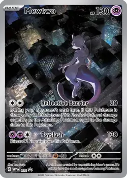 Pokemon - Mewtwo 052 Scarlet & Violet Promo - Holo Promo - NM - Image 4