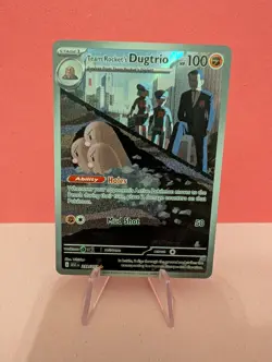 Team Rocket's Dugtrio 239/217 Pokemon TCG Ascended Heroes Illustration Rare - Image 1