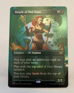 MTG: Oracle of Mul Daya (Borderless) Foil - Image 1