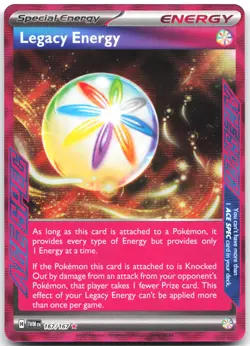 Legacy Energy 167/167 ACE SPEC Rare Twilight Masquerade Pokemon Near Mint - Image 1