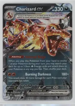 Double Rare - Charizard ex Pokemon Scarlet & Violet: Obsidian Flames OBF #125 - Image 1