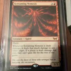 MTG Screaming Nemesis Duskmourn: House of Horror Regular #0157 - Image 1