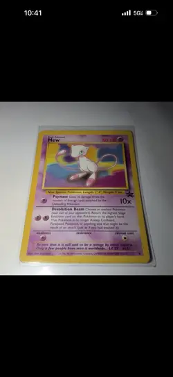 Pokemon TCG Holo Lot Mega Blastoise EX, Dark Vaporeon, Alakazam, Mew - Image 5