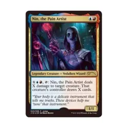 WOTC MtG Judge Promos Nin Pain Artist (P) (Foil) NM - Image 1
