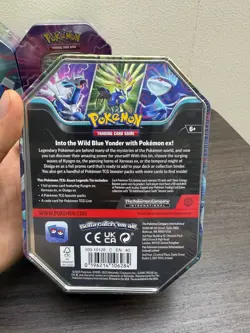 --LOT OF 3-- Pokemon TCG: EX Tins - Xerneas-Dialga-Kyogre Factory Sealed #1 - Image 3