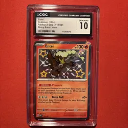 Entei 112/091 SV: Paldean Fates CGC 10 Gem Mint - Image 1