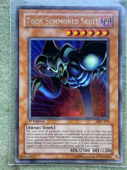 Yu-Gi-Oh! Magic Ruler 1st Edition Toon Summoned Skull MRL-073 NM - Image 1