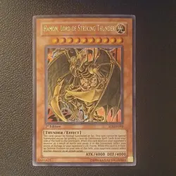 Hamon Lord of Striking Thunder SOI-EN002 Ultra Rare 1st Edition LP YuGiOh - Image 1