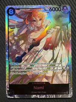 One Piece Card Game Adventure on Kami's Island - Nami SR #OP15-086 English CCG - Image 1