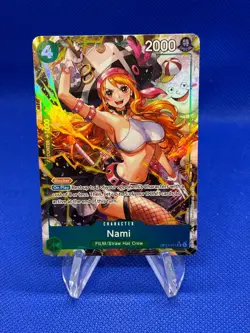 One Piece The Azure Sea’s Seven Nami OP14-031 Alternate Alt Art Super Rare SR NM - Image 1