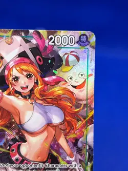 One Piece The Azure Sea’s Seven Nami OP14-031 Alternate Alt Art Super Rare SR NM - Image 4
