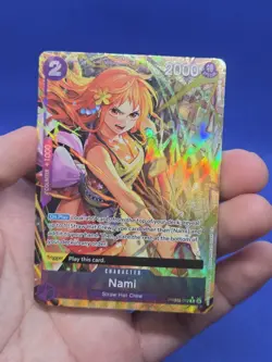 One Piece Premium Booster -The Best- Vol 2 Nami PRB02-012 Alternate Alt Art NM - Image 2