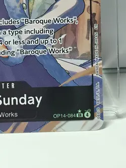 2026 One Piece TCG Ms. All Sunday OP14-084 SR Alternate Alt Art - Image 3