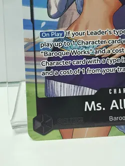 2026 One Piece TCG Ms. All Sunday OP14-084 SR Alternate Alt Art - Image 4