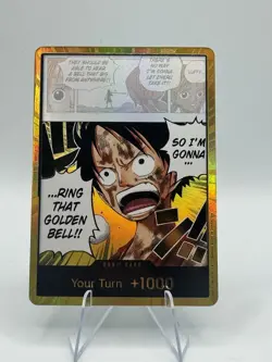 One Piece Gold DON!! OP15 ENGLISH Luffy Golden Bell - Adventure On Kamis Island - Image 1