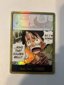 One Piece Gold DON!! OP15 ENGLISH Luffy Golden Bell - Adventure On Kamis Island - Image 1