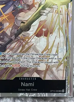One Piece TCG - Nami - OP15-086 SR - Adventure On Kami’s Island - Image 4