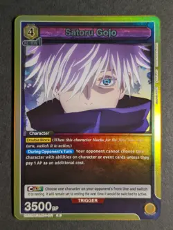🎊🔥Union Arena Jujutsu Kaisen Satoru Gojo JJK-1-011 R 3500BP🎊🔥 - Image 1