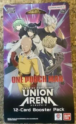 One Punch Man TCG Union Arena 12-card Booster Pack English Version - Image 1
