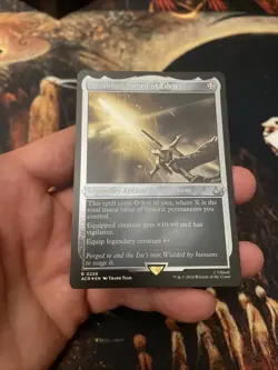 MTG Assassin's Creed (ACR) #256 Excalibur, Sword Of Eden (Foil Etched) NM - Image 1