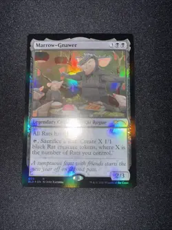Magic The Gathering Marrow-Gnawer Foil Card 034 R MINT - Image 1