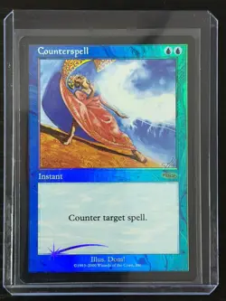 MTG Magic the Gathering Counterspell Judge Promo Foil - Free Returns! Near Mint - Image 4