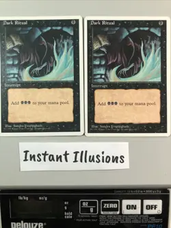 LP Dark Ritual - Fourth Edition Mtg Tcg - Image 1