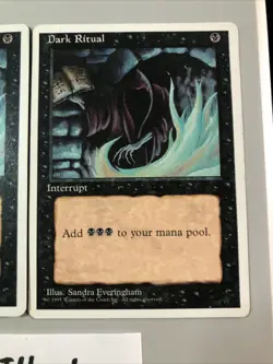 LP Dark Ritual - Fourth Edition Mtg Tcg - Image 3