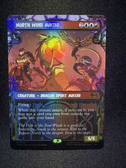 North Wind Avatar (Showcase) Teenage Mutant Ninja Turtles Foil - Image 1