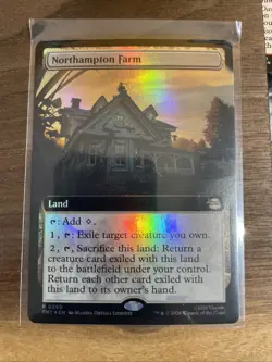 Magic: The Gathering TMT RF 0280 Northampton Farm (Extended Art) Foil TMNT - Image 1